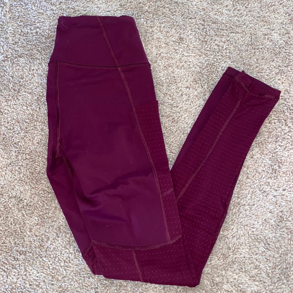 Plum Victoria sport mesh leggings
